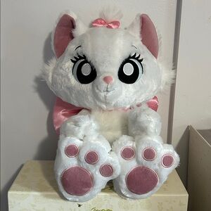 Disney Store Parks Aristocats Marie 11" Big Feet Paws Plush Stuffed Toy Cat